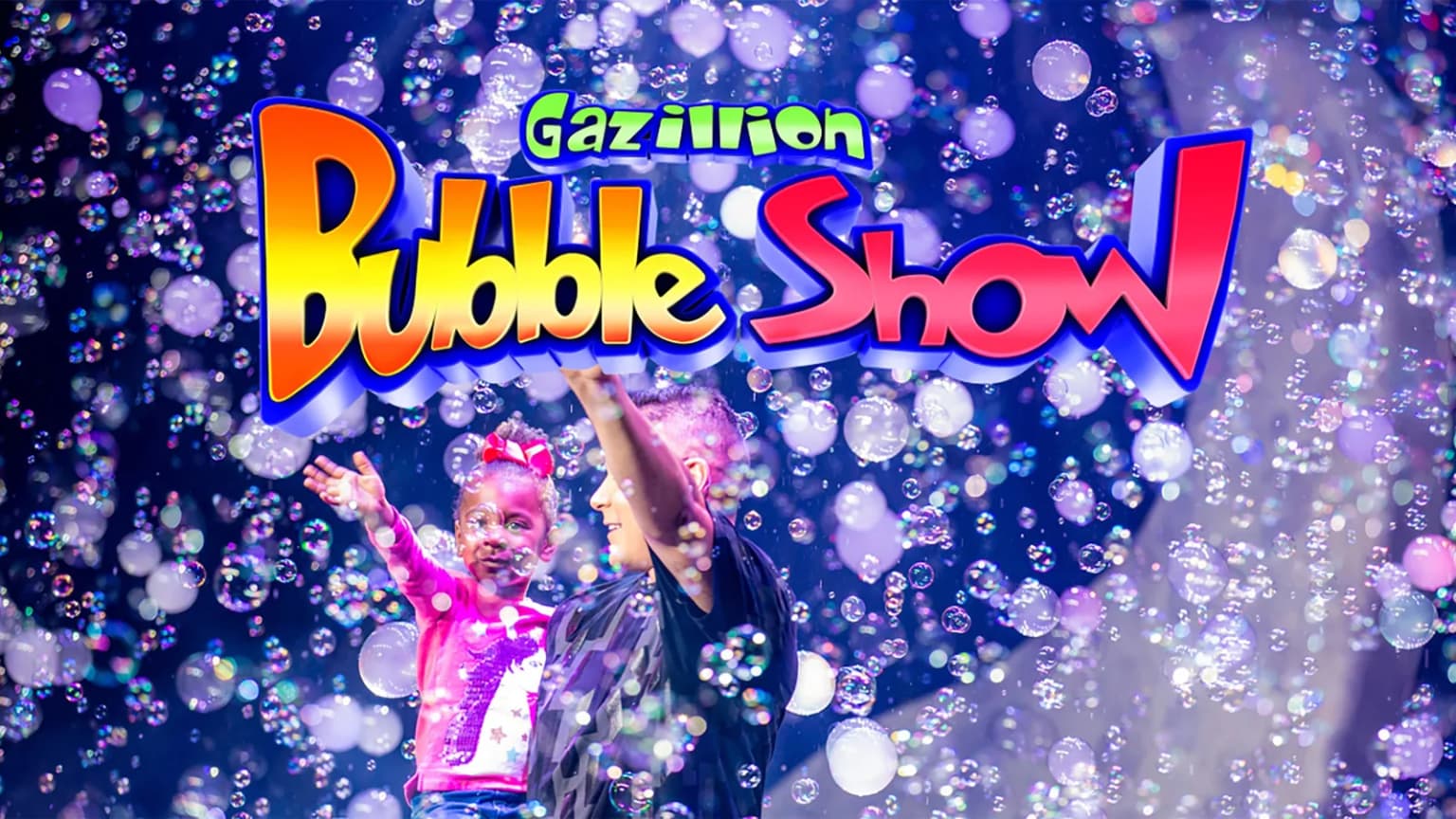 The Gazillion Bubble Show event poster