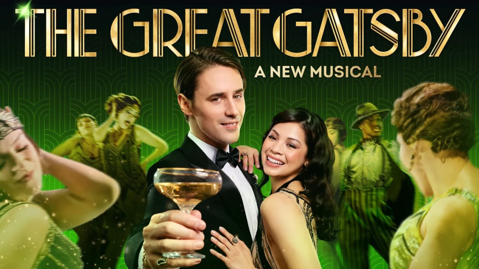 The Great Gatsby event poster