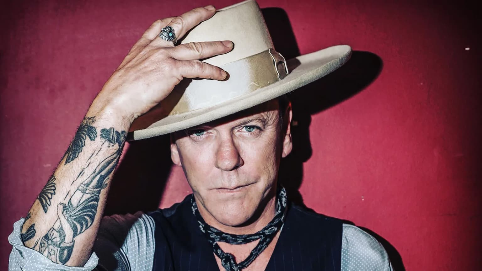 Kiefer Sutherland w/ Rocco Deluca event poster