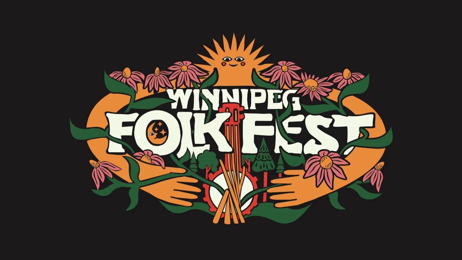 Winnipeg Folk Festival event poster