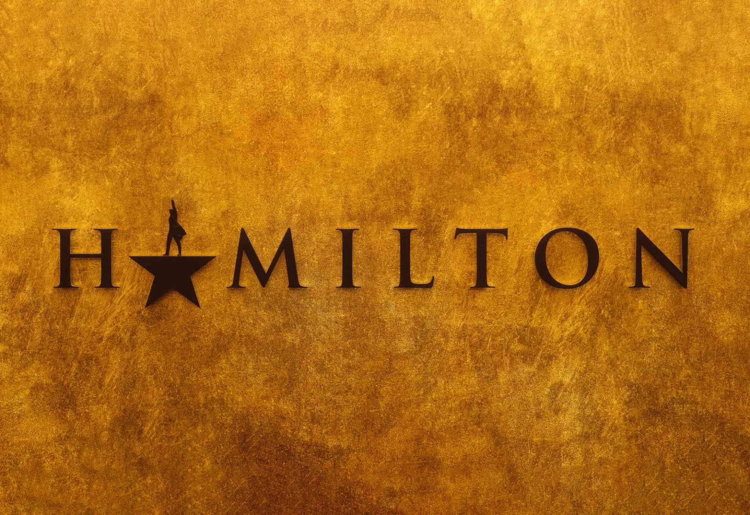 Hamilton event poster