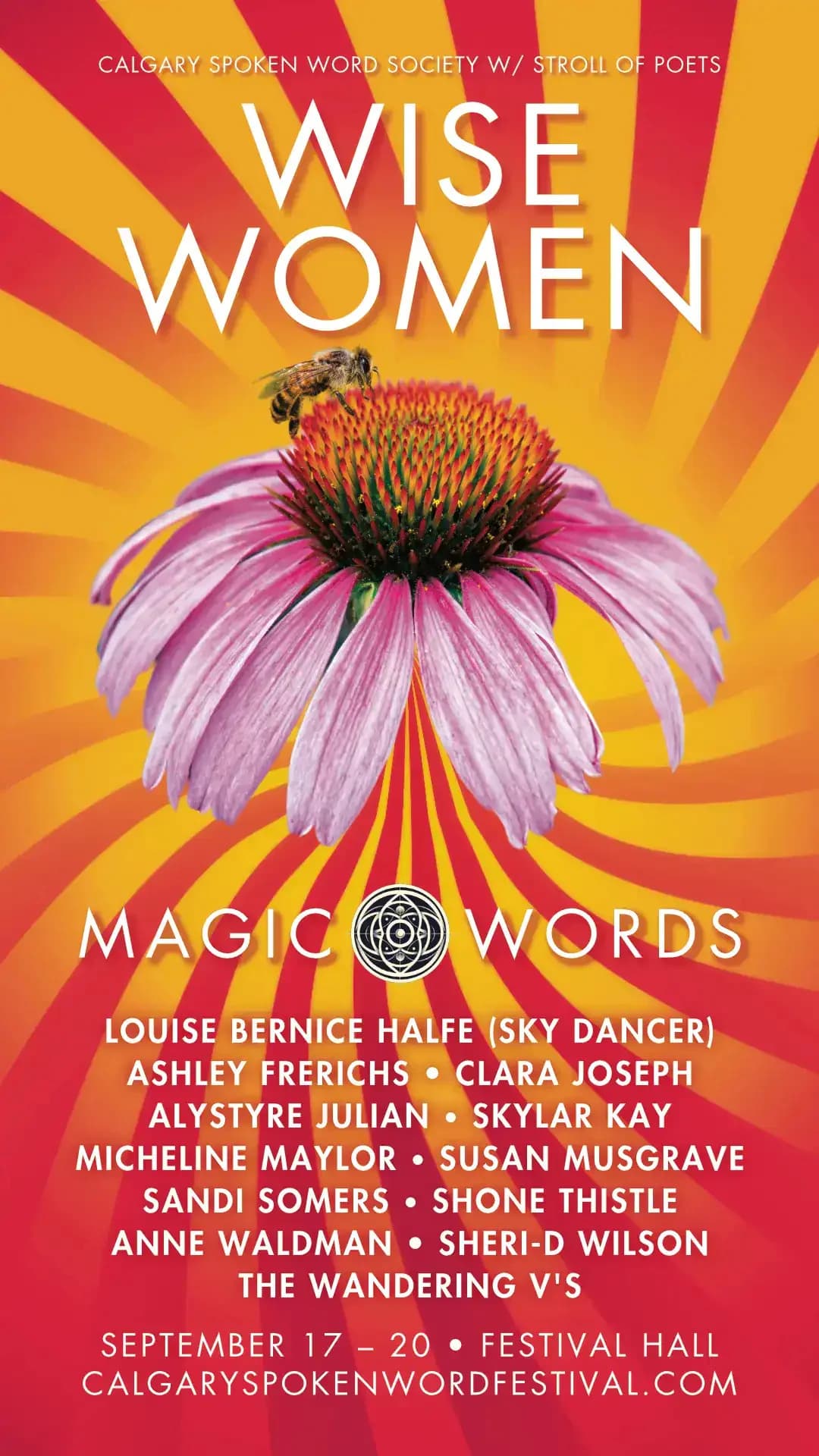 Wise Women: Magic Words event poster