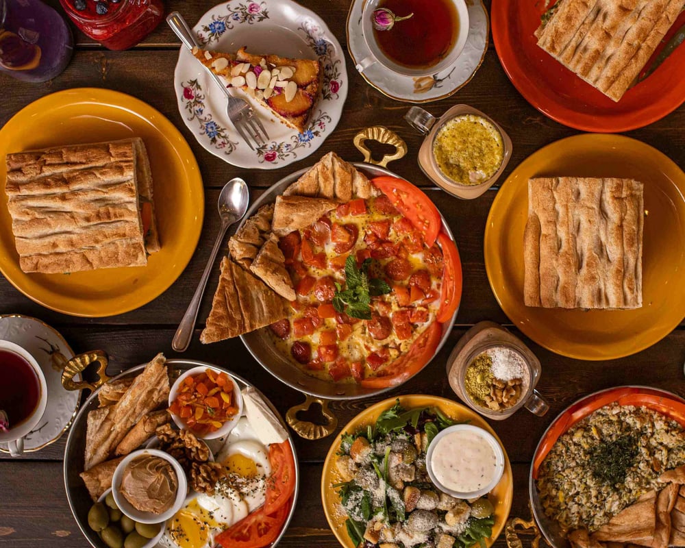 Cafe Aunja food