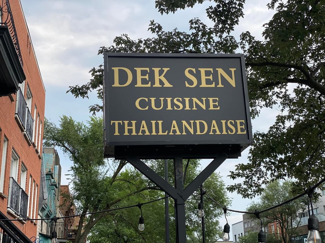 DEK SEN CUISINE THAÏLANDAISE — best halal restaurants in Montreal, Spring 2026