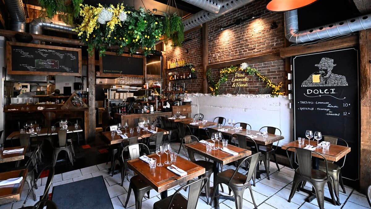 Limoncello bistro italien — best business dinner restaurants in Quebec City, Spring 2026
