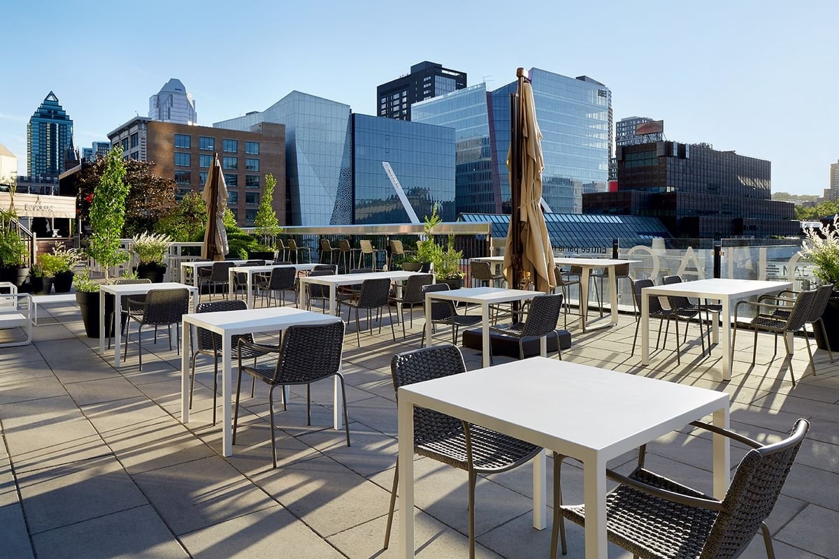 Restaurant Bivouac — best skyline views in Montreal, Spring 2026