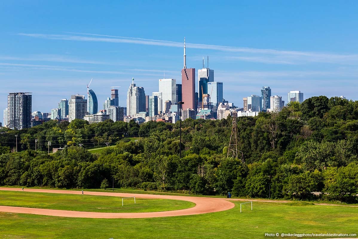 Riverdale Park East — best skyline views in Toronto, Spring 2026