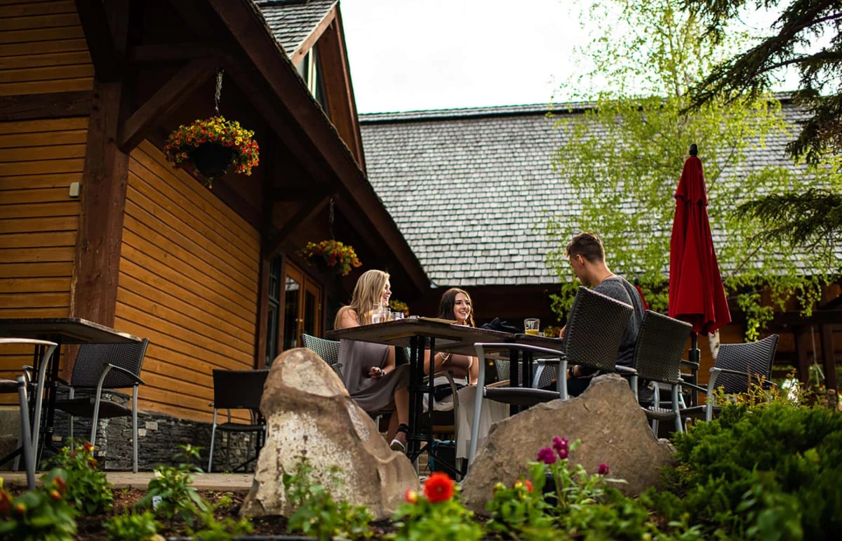 The Prow at Buffalo Mountain Lodge — best patios in Banff, Spring 2026