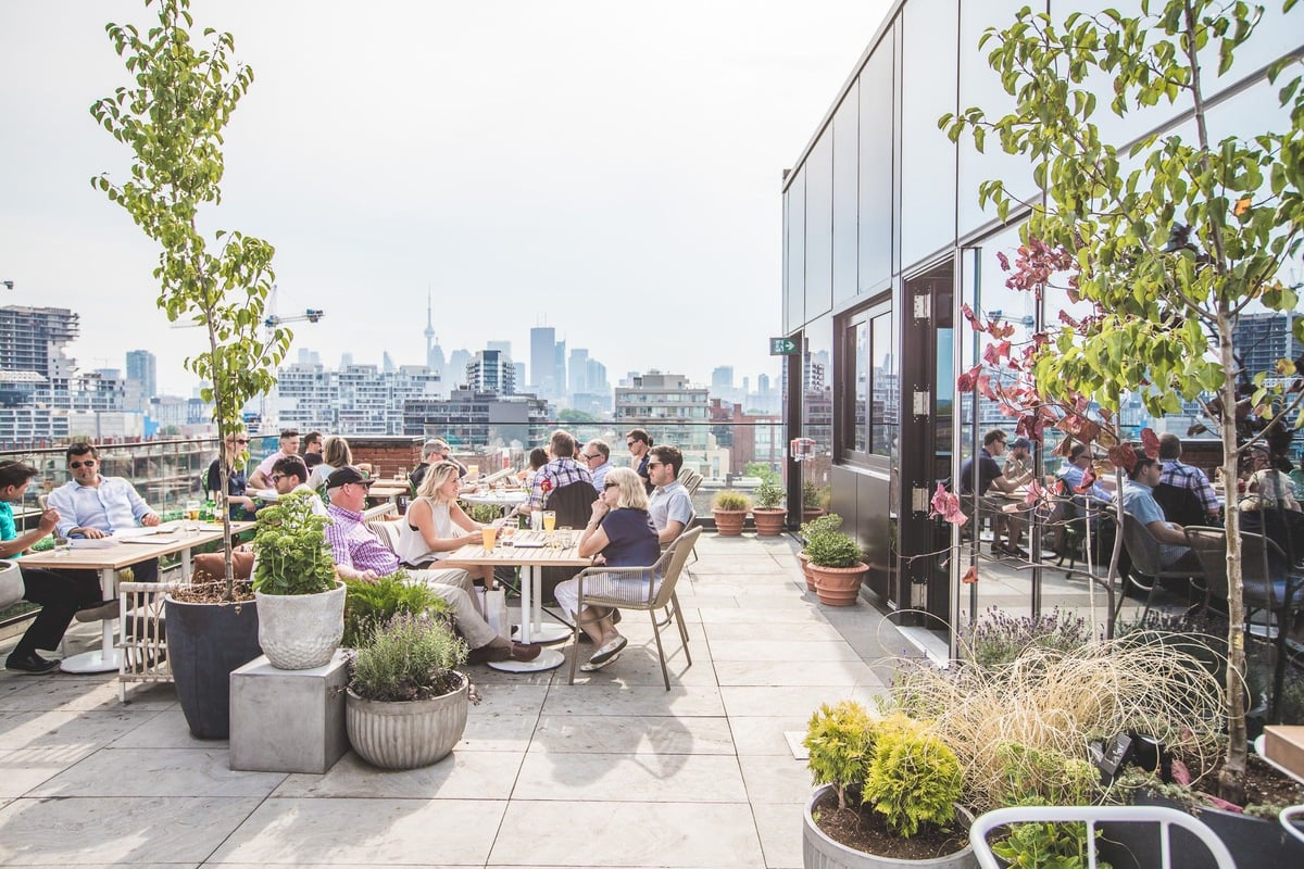 The Rooftop at The Broadview Hotel. Bar photo 5