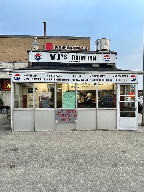 VJ's Drive Inn — best burgers in Winnipeg, Spring 2026